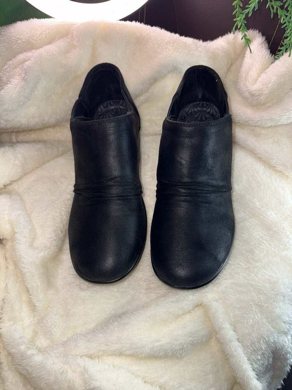 Skechers Parallel Curtail Black Wedge Ankle Booties Women's Size 8